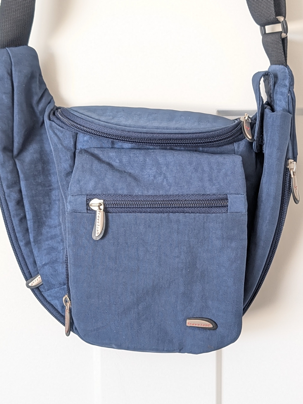 Travelon Navy Blue Crossbody Bag